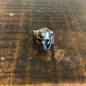 Mens Skull Ring size 8